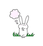 うさこと友達A (嬉)（個別スタンプ：18）