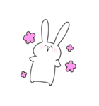 うさこと友達A (嬉)（個別スタンプ：20）