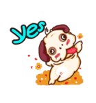 This is Pug（個別スタンプ：10）