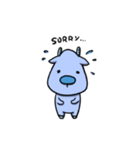 Blue Deer（個別スタンプ：18）