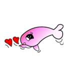 Pinky ＆ Blue Fish（個別スタンプ：11）