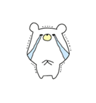 しろくまスタンプ【リアクション】（個別スタンプ：12）