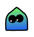 Neon color face（個別スタンプ：7）