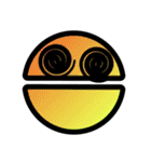 Neon color face（個別スタンプ：8）