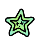 Neon color face（個別スタンプ：20）