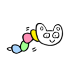 Round Bunnies Twogether_Eng ver.（個別スタンプ：27）
