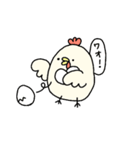 にわとりくんの会話が弾むスタンプ（個別スタンプ：4）