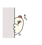 にわとりくんの会話が弾むスタンプ（個別スタンプ：5）