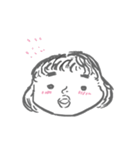 The self-portrait of maiden（個別スタンプ：3）