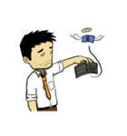 Life's hard Dad（個別スタンプ：13）