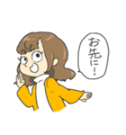 大学生の日常スタンプ（個別スタンプ：40）
