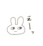 らくがきうさぎ。（個別スタンプ：13）