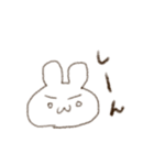 らくがきうさぎ。（個別スタンプ：21）