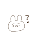 らくがきうさぎ。（個別スタンプ：23）