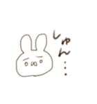 らくがきうさぎ。（個別スタンプ：34）
