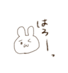 らくがきうさぎ。（個別スタンプ：35）