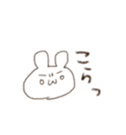 らくがきうさぎ。（個別スタンプ：38）