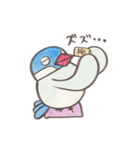 文鳥ぴーさんのひとりあそび（個別スタンプ：38）