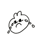 じとめうさぎ（個別スタンプ：8）