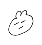 じとめうさぎ（個別スタンプ：24）