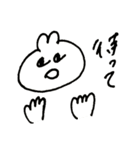 じとめうさぎ（個別スタンプ：27）