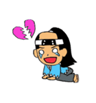 浅黄色の侍達（個別スタンプ：27）