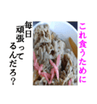 【実写】牛丼（個別スタンプ：14）