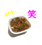 【実写】牛丼（個別スタンプ：15）