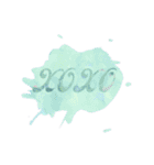 Watercolor word（個別スタンプ：2）