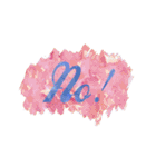 Watercolor word（個別スタンプ：10）