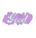 Watercolor word（個別スタンプ：11）
