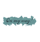 Watercolor word（個別スタンプ：23）