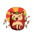 COCO - THE RED RACCOON（個別スタンプ：8）