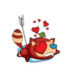 COCO - THE RED RACCOON（個別スタンプ：10）