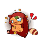 COCO - THE RED RACCOON（個別スタンプ：24）