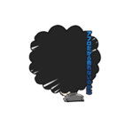 アフロ不動産（個別スタンプ：1）