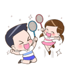 Badminton by Memee.（個別スタンプ：1）