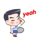 Badminton by Memee.（個別スタンプ：3）