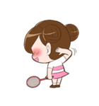 Badminton by Memee.（個別スタンプ：10）