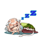 ねこちゃん 日常で使うアクション（個別スタンプ：2）