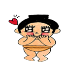 おすもうさんすたんぷ 1（個別スタンプ：1）