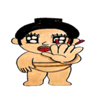 おすもうさんすたんぷ 1（個別スタンプ：24）
