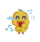Yellow hair duck（個別スタンプ：6）