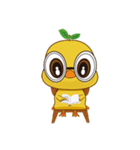 Yellow hair duck（個別スタンプ：8）