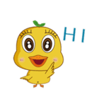 Yellow hair duck（個別スタンプ：13）