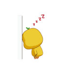 Yellow hair duck（個別スタンプ：18）