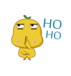 Yellow hair duck（個別スタンプ：22）