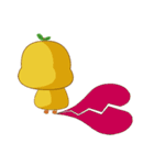 Yellow hair duck（個別スタンプ：25）