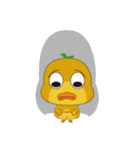 Yellow hair duck（個別スタンプ：27）