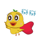 Yellow hair duck（個別スタンプ：30）